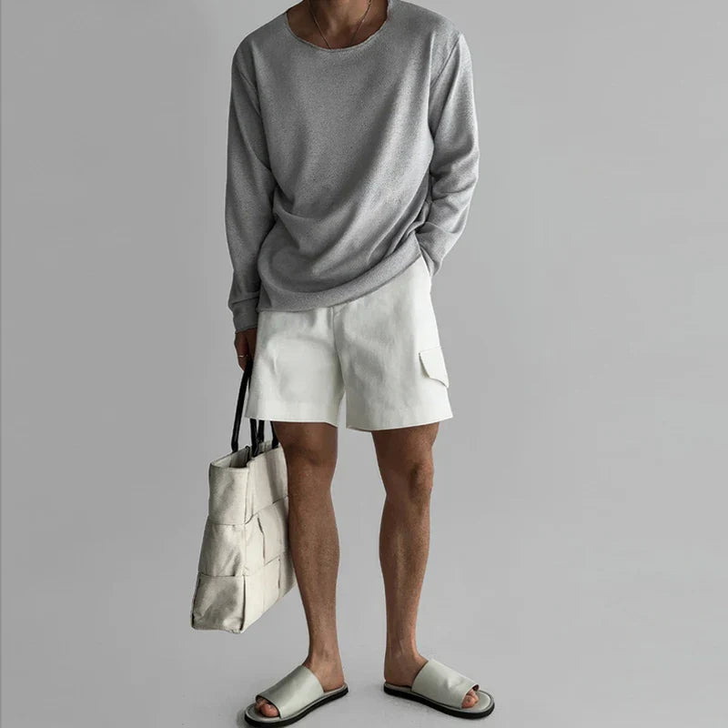 Finn | Hohlstrick T-Shirt